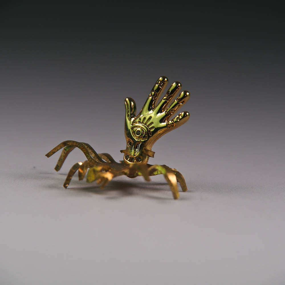 Brass Hand Spiders (unmounted)